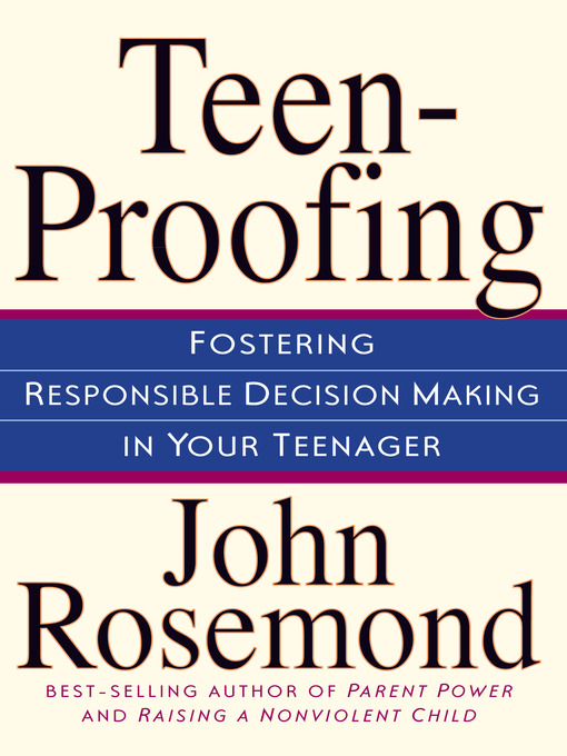 Title details for Teen-Proofing by John Rosemond - Available